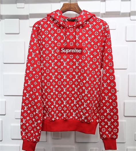 supreme louis vuitton hoodie china